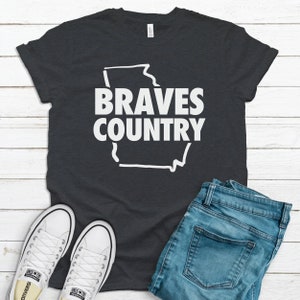 Braves Country Shirt | Braves Country T-Shirt | Braves Fan Shirt | Braves Shirt | Retro Atlanta Braves Shirt | Atlanta Shirt