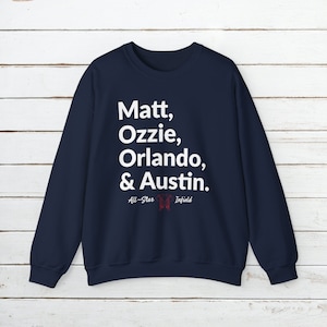 Fan of Atlanta Baseball Sweatshirt | Atlanta Braves Crewneck | Atlanta Shirt | Braves Shirt | Unisex Heavy Blend Crewneck Sweatshirt
