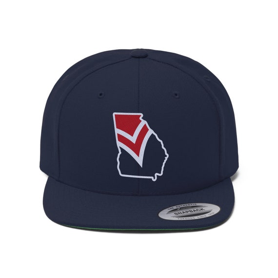 帽子 Vintage Atlanta Braves Snapback CAP NAVY Vintage 90s Atlanta Braves SnapBack Hat Tomahawk Embroidered