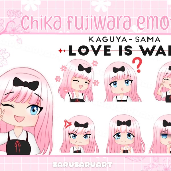 Kaguya Emotes Etsy Australia