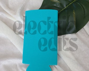 koozie mock up, slim can koozie mockup, flat lay mockup, branding mockup, website mockup