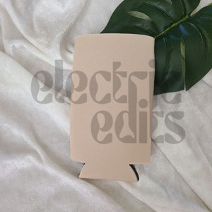koozie mock up, slim can koozie mockup, flat lay mockup, branding mockup, website mockup
