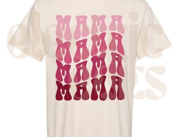 mama png file, svg download, retro digital, vsco, mothers day png, mother png, mom digital, retro mama png, mom tshirt design, trendy mom