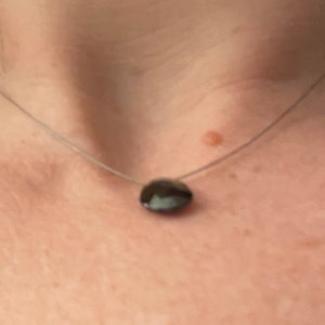 Healing Black Spinel Single Stone Faceted Necklace: A Powerful Talisman for Your Well-Being