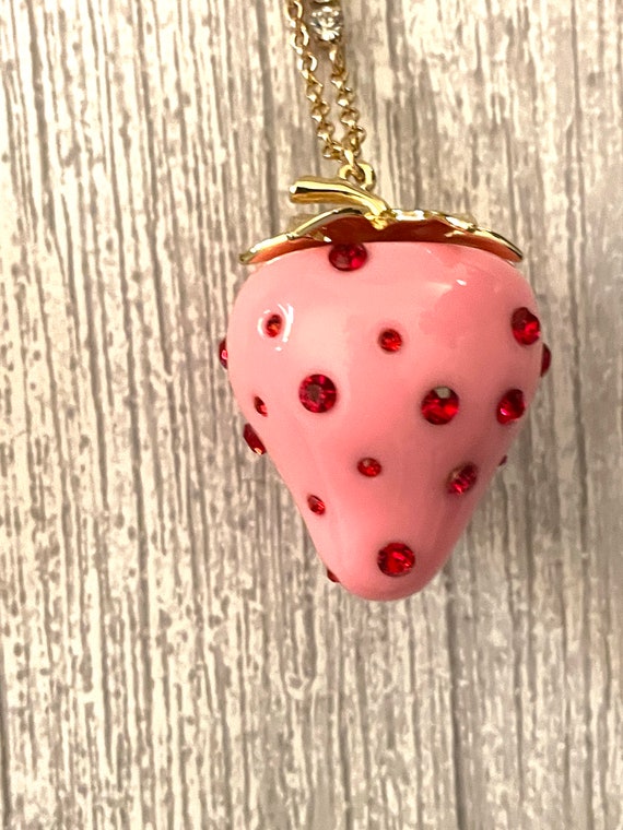 Betsey johnson strawberry Gem