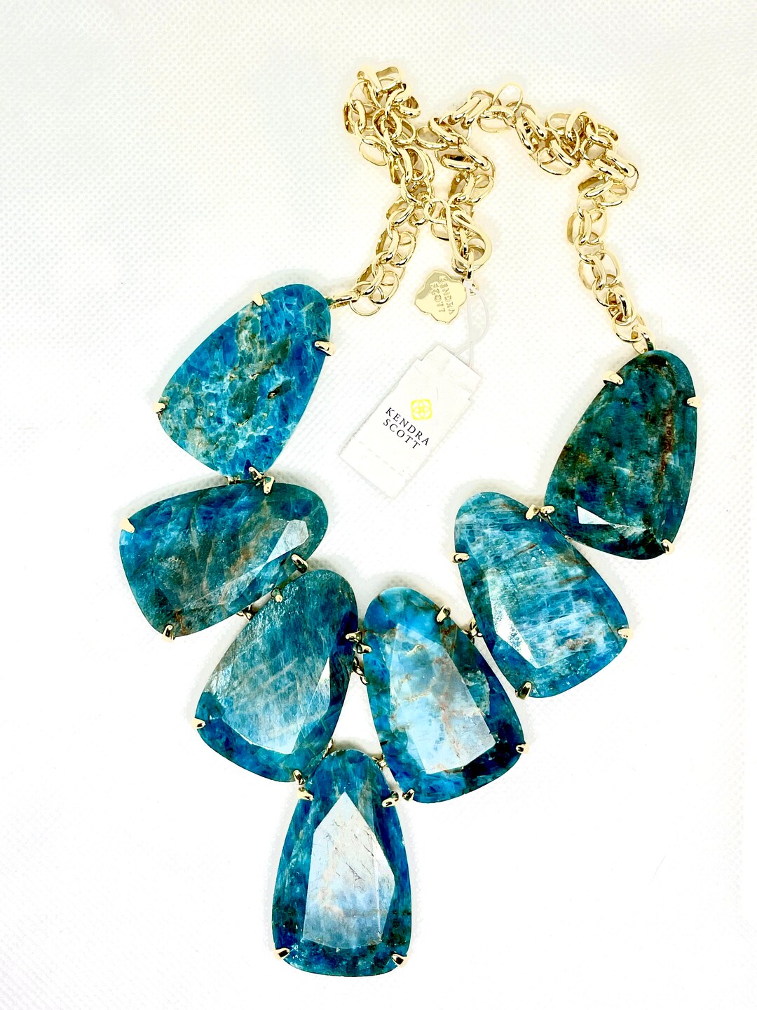 Kendra Scott gold Layton statement necklace main image 1