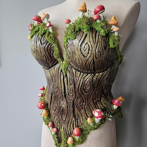 Woodland Mushroom Corset