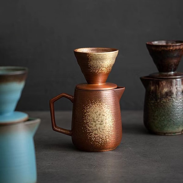 Ceramic Pour Over Coffee Maker Etsy