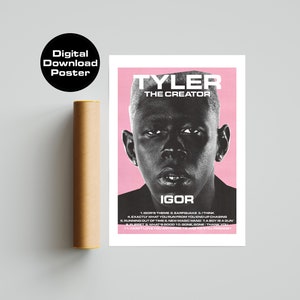  Okeymed Tyler the Creator Poster Music Igor Album Cover Posters  Canvas Poster Wall Art Decor Print Picture Paintings for Living Room  Bedroom Decoration Unframe:16x24inch(40x60cm): Posters & Prints