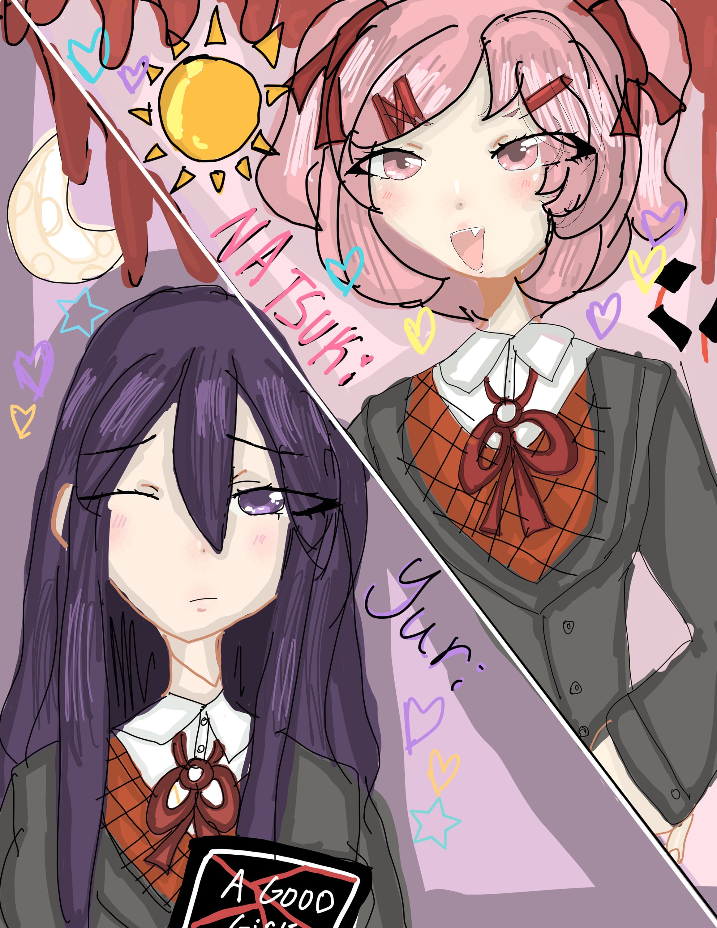 How's your day beenn boiz - Yuri - Doki Doki Literature Club