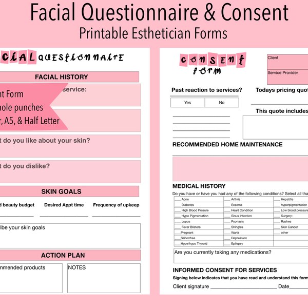 Questionnaire Etsy Questionnaire Etsy