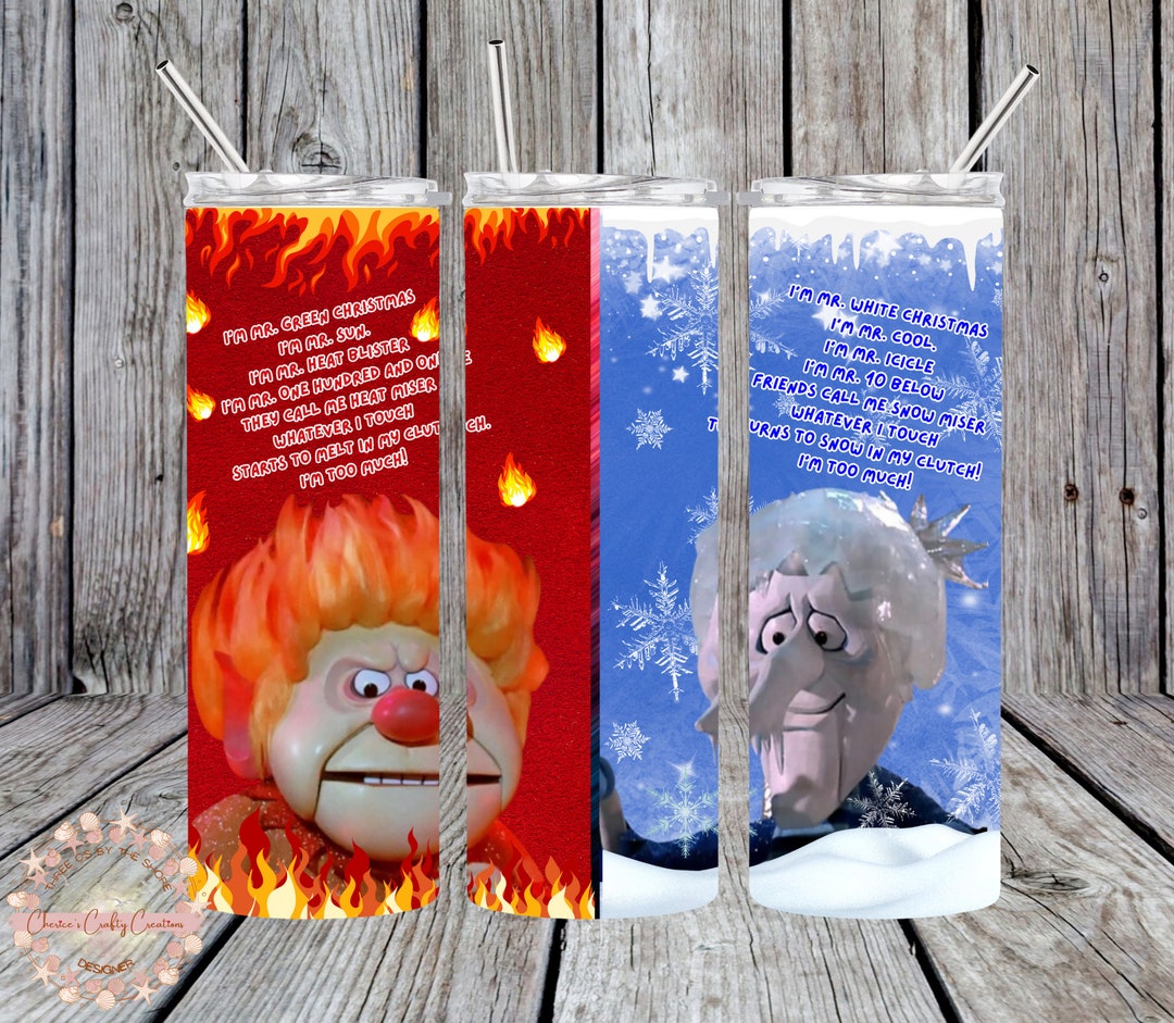 The Brothers of Christmas Snow Miser and Heat Miser - Etsy