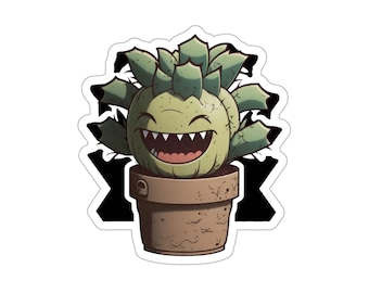 Succulent - Die-Cut Stickers 3x3