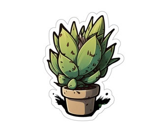 Succulent - Die-Cut Stickers 3x3