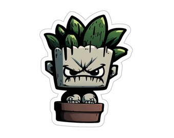 Succulent - Die-Cut Stickers 3x3