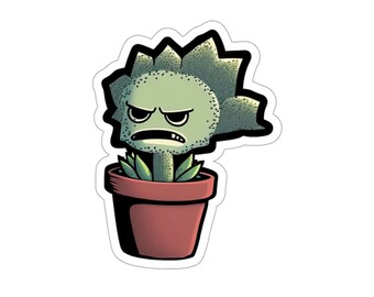 Succulent - Die-Cut Stickers 3x3
