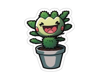 Succulent - Die-Cut Stickers 3x3