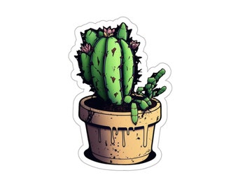 Succulent - Die-Cut Stickers 3x3