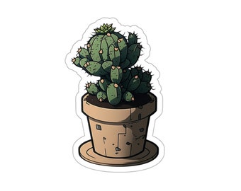 Succulent - Die-Cut Stickers 3x3
