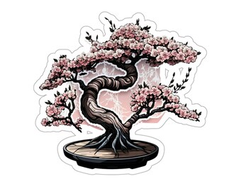 Bonsai - Die-Cut Stickers 2.93'
