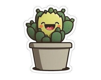 Succulent - Die-Cut Stickers 3x3