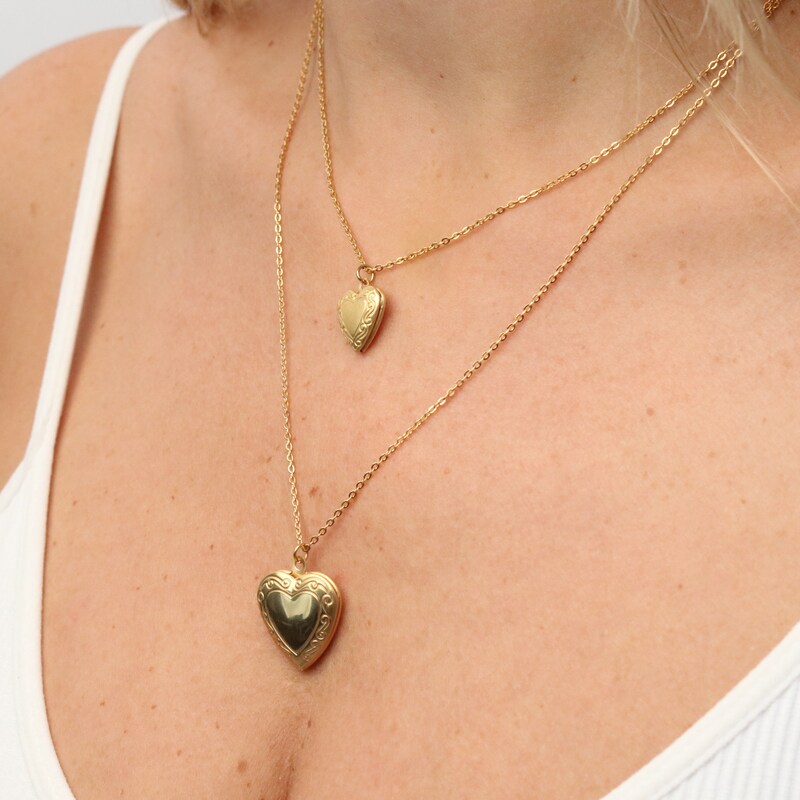 Love Locket Bracelet - Black/Red