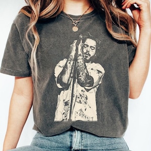 90s Vintage Posty Graphic Shirt, Malone Music The Album Shirt, Post Malone Tour 2024 Shirt, Posty Tour Rapper Gift for Fans
