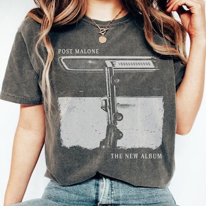 Posty Funny Malone Shirt, Malone Western Graphic Tee, Vintage Posty The F-1 Trillion Shirt, Malone Music The Album Shirt