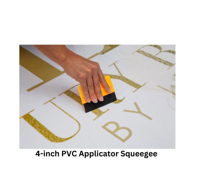 Dance Floor Wrap PVC Felt Applicator Squeegee/ Dance Floor Wrap