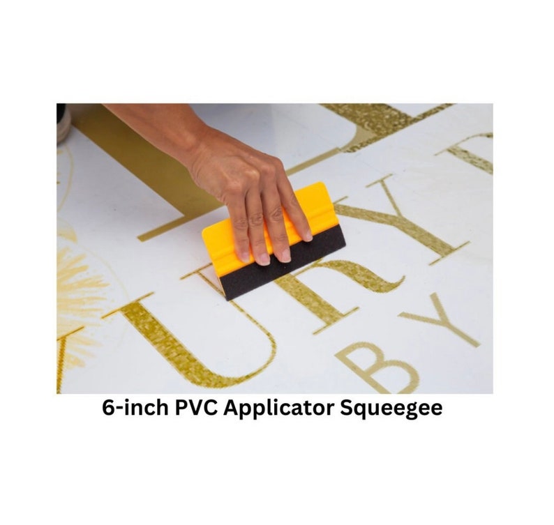 Dance Floor Wrap PVC Felt Applicator Squeegee/ Dance Floor Wrap