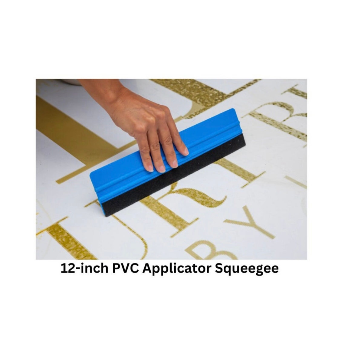 Dance Floor Wrap PVC Felt Applicator Squeegee/ Dance Floor Wrap