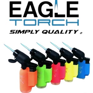 5 pack eagle neon torch lighter