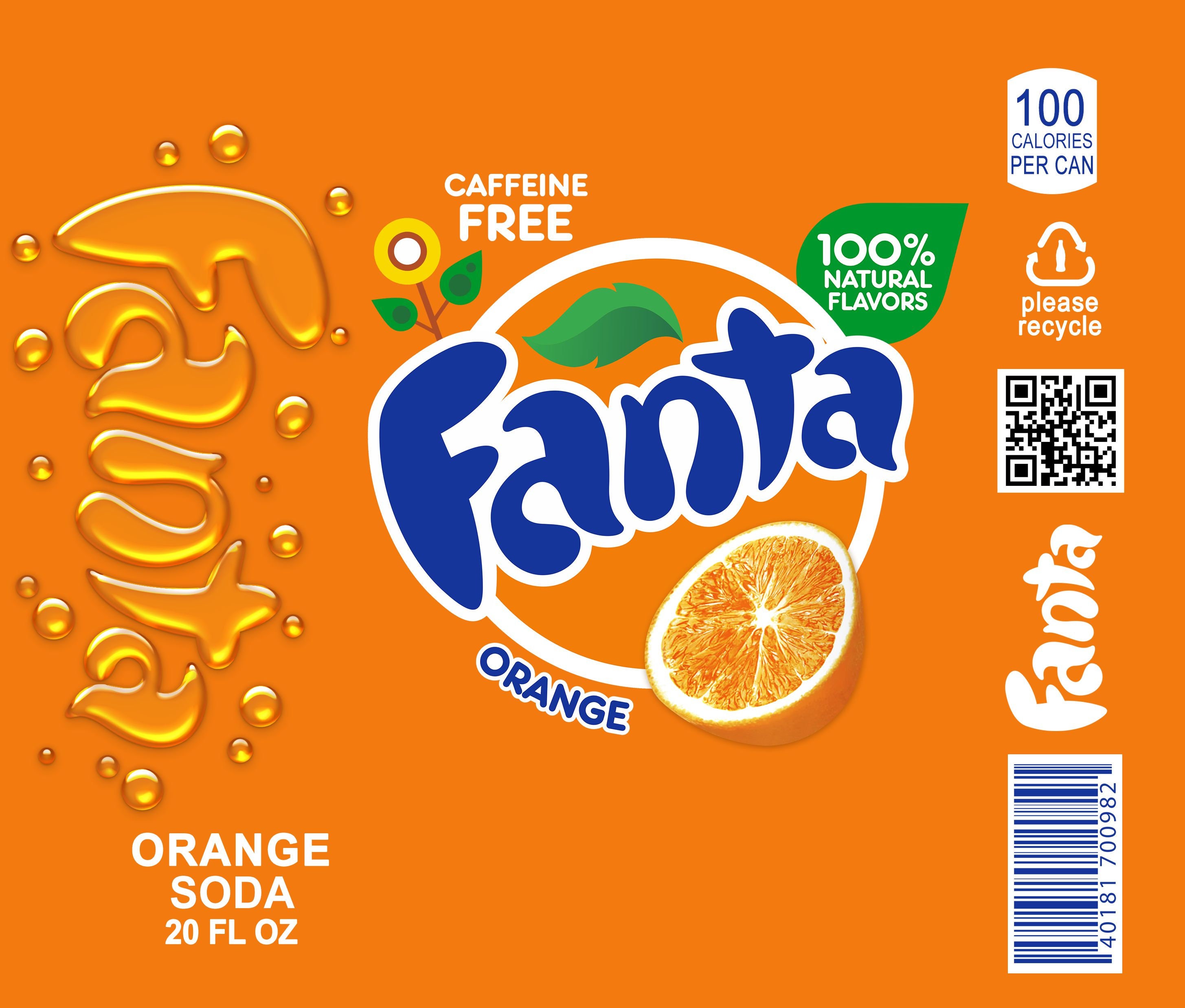 Fanta Orange Can