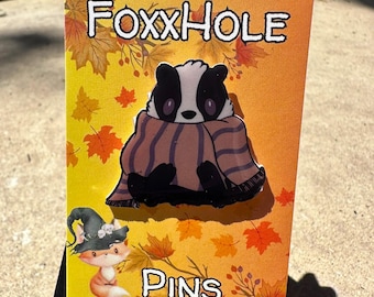 Custom Magic House Mascot Shrink Plastic Pin