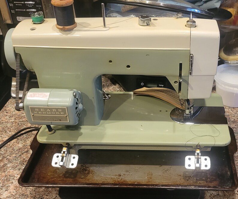 Kenmore Vintage Sewing Machine Model 148.12070 Etsy