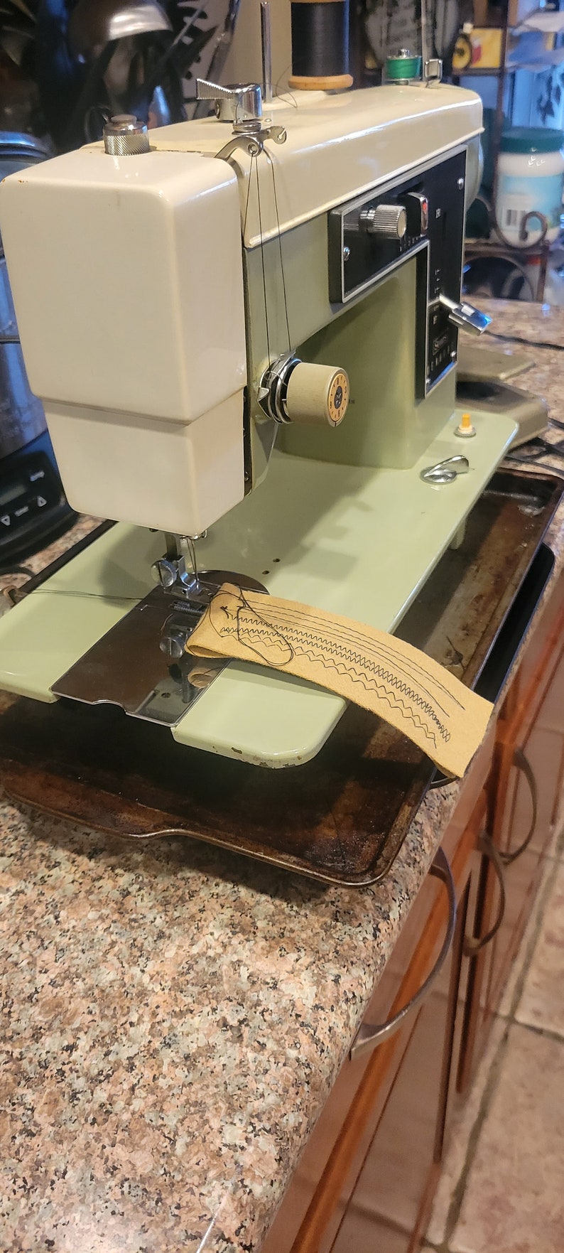 Kenmore Vintage Sewing Machine Model 148.12070 Etsy