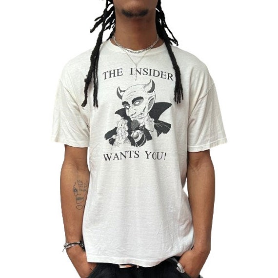 90’s “The Insider” Newspaper Tee - image 1