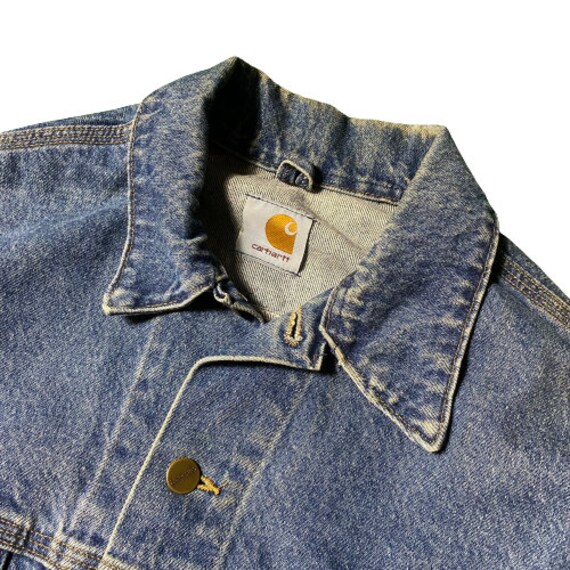 90’s Blue Denim Carhartt - image 3