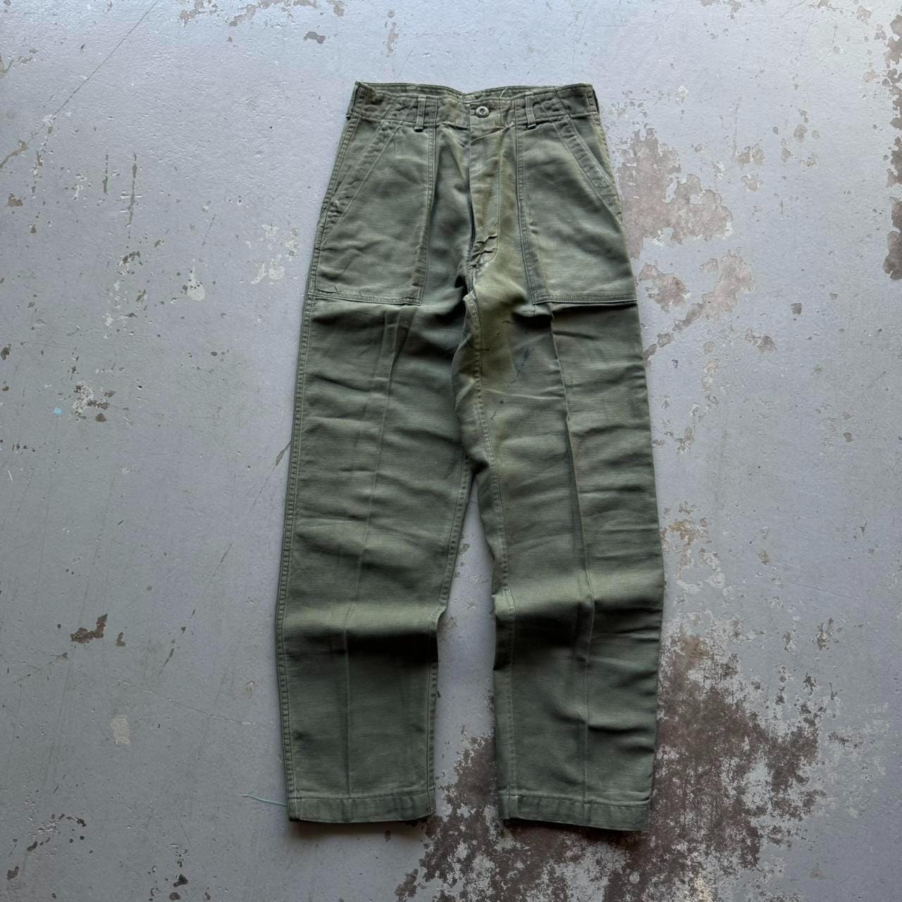 60's U.S. Military OG 107 Fatigue Pants - Etsy