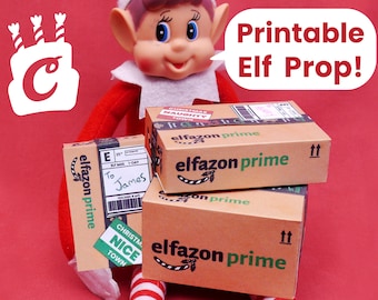 Cajas miniatura de Elfazon Prime: Objetos de elfo imprimibles (plantilla PDF)