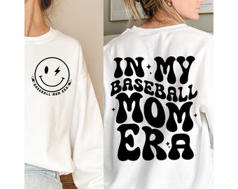 In My baseball Mom Era, baseball Mom Svg, baseball Mom Png,  Gameday Svg, baseball season svg, baseball Mama, Cricut Cut File, little league