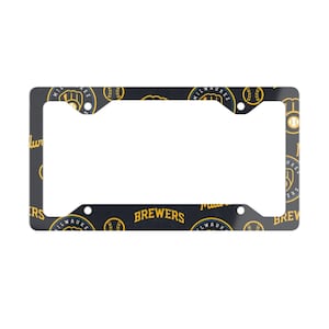 Moldura de placa de metal
