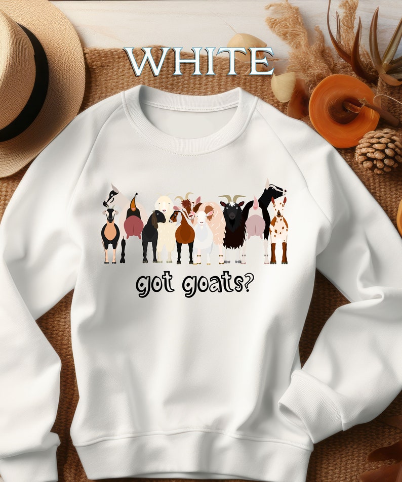 Got Goats Lineup Goat Unisex Heavy Blend™ Crewneck Sweatshirt Goat