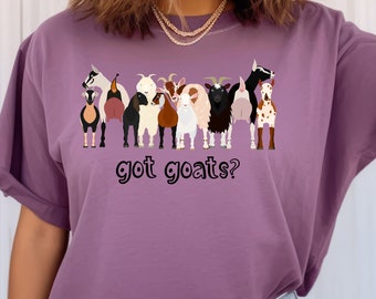 ゴット・ゴーツTシャツ：ユニセックスガーメントダイファームライフTシャツ