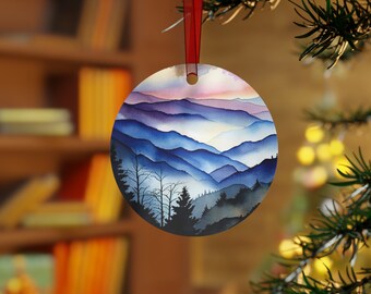 Asheville North Carolina State Cutout City Skyline Ornament Asheville