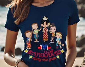 Lao New Year T-Shirt, Laotian Apparel