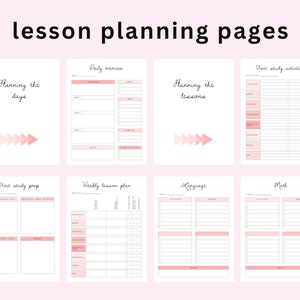 Homeschool Planner Printable Homeschool Schedule Homeschool - Etsy