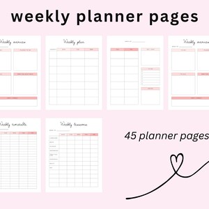 Homeschool Planner Printable, Homeschool Schedule, Homeschool Daily Schedule PDF Printable, Homeschool Printable Lesson Planner PDF, image 2