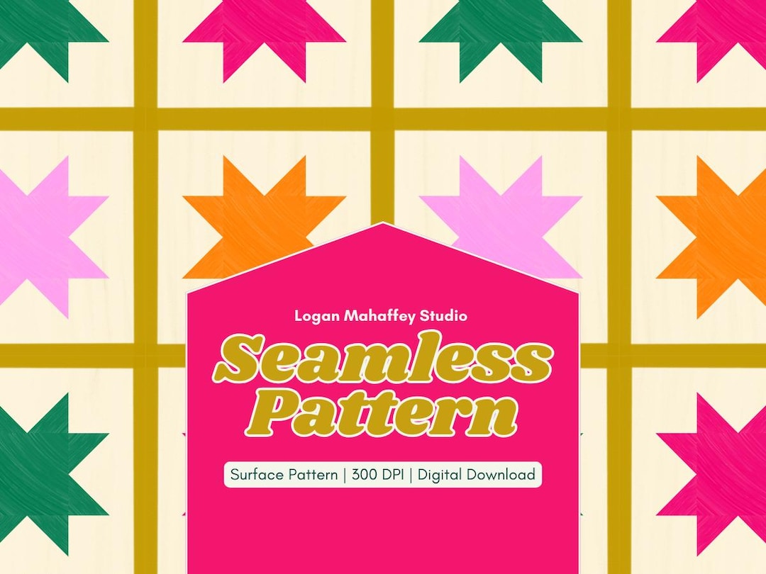 Method Quilted Packaging Quilted Seamless Pattern | Packaging Design (digital Download) - Etsy