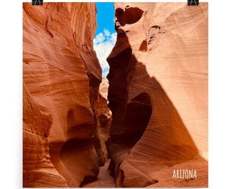 Arizona Slot Canyon Poster